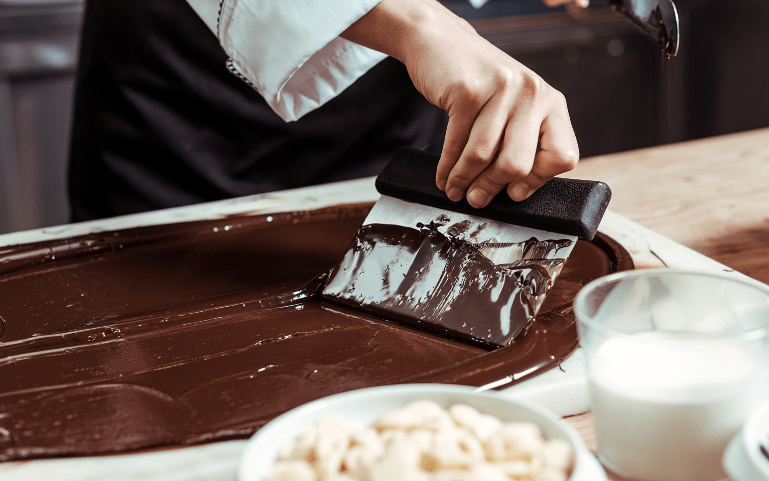 Preparazione tecnica per una competizione di pasticceria